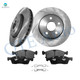Set of 6 Front 330mm Drilled Slotted Brake Disc Rotors-Ceramic Brake Pad Kit For 2011-2020 Jeep Grand Cherokee