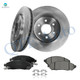 Set of 6 Front 296mm Brake Disc Rotors-Ceramic Brake Pad Kit For 2005-2012 Nissan Pathfinder