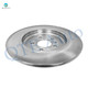 Set of 12 Front 325mm-Rear 330mm Brake Disc Rotors-Ceramic Brake Pad Kit For 2009-2012 Lincoln MKS