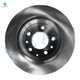 Set of 12 Front 299mm-Rear 280mm Brake Disc Rotors-Ceramic Brake Pad Kit For 2006 2007 Mazda 6