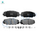 Set of 12 Front 275mm-Rear 281mm Brake Disc Rotors-Ceramic Brake Pad Kit For 2007-2012 Toyota RAV4