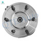 Set of 4 Front 350mm Brake Disc Rotors-Wheel Hub Bearing Assembly For 2014 Ford F-150 4WD