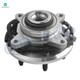 Set of 4 Front 350mm Brake Disc Rotors-Wheel Hub Bearing Assembly For 2014 Lincoln Navigator 4WD