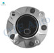 Set of 4 Front 296mm Drilled Slotted Brake Disc Rotors-Wheel Hub Bearing Assembly For 2006-2008 Lexus IS250