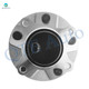 Set of 4 Front 296mm Drilled Slotted Brake Disc Rotors-Wheel Hub Bearing Assembly For 2006-2008 Lexus IS250