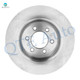 Set of 4 Front 350mm Brake Disc Rotors-Wheel Hub Bearing Assembly For 2014 Ford F-150