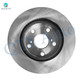Set of 4 Front 275mm Brake Disc Rotors-Wheel Hub Bearing Assembly For 2010-2012 Lexus HS250H