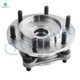 Set of 4 Front 319mm Drilled Slotted Brake Disc Rotors-Wheel Hub Bearing Assembly For 2005-2019 Toyota Tacoma