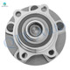 Set of 4 Front 320mm Brake Disc Rotors-Wheel Hub Bearing Assembly For 2006-2009 Nissan 350Z
