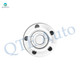 Set of 4 Front 316mm Drilled Slotted Brake Disc Rotors-Wheel Hub Bearing Assembly For 2005-2012 Ford Mustang
