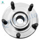 Set of 8 Front 320mm-Rear 302mm Brake Disc Rotors-Wheel Hub Bearing Assembly For 2007-2010 Lincoln MKX