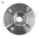 Set of 4 Front 296mm Brake Drums-Wheel Hub Bearing Assembly For 2004-2007 Saturn ION Non-ABS