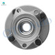 Set of 4 Front 280mm Drilled Slotted Brake Disc Rotors-Wheel Hub Bearing Assembly For 2007-2011 Nissan Versa