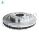 Set of 4 Front 276mm Brake Disc Rotors-Wheel Hub Bearing Assembly For 2009 Dodge Caliber