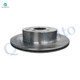 Set of 4 Rear 308mm Brake Disc Rotors-Wheel Hub Bearing Assembly For 2007 2008 Infiniti G35