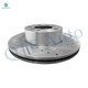 Set of 4 Front 312mm Drilled Slotted Brake Disc Rotors-Wheel Hub Bearing Assembly For 2007-2013 BMW 328I