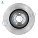 Set of 4 Front 320mm Brake Disc Rotors-Wheel Hub Bearing Assembly For 2007-2010 Ford Edge