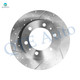 Set of 8 Front 312mm Drilled Slotted Brake Disc Rotors-Ceramic Brake Pad Kit-Wheel Hub Bearing Assembly For 2015 Toyota Tacoma