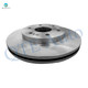Set of 8 Front 330mm Brake Disc Rotors-Ceramic Brake Pad Kit-Wheel Hub Bearing Assembly For 2014-2018 Chevrolet Silverado 1500