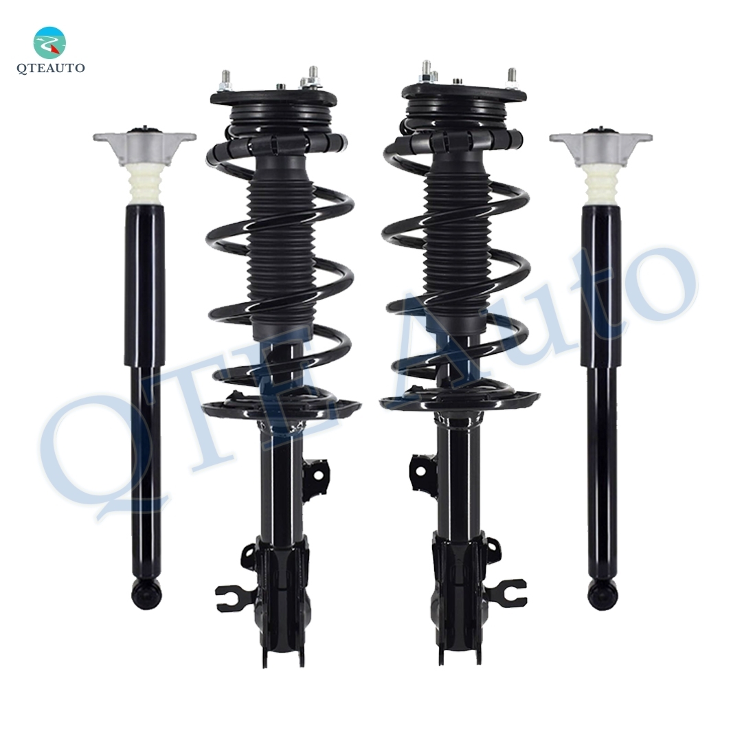 Set Front Quick Complete Strut-Rear Complete Shock Kit For 2013