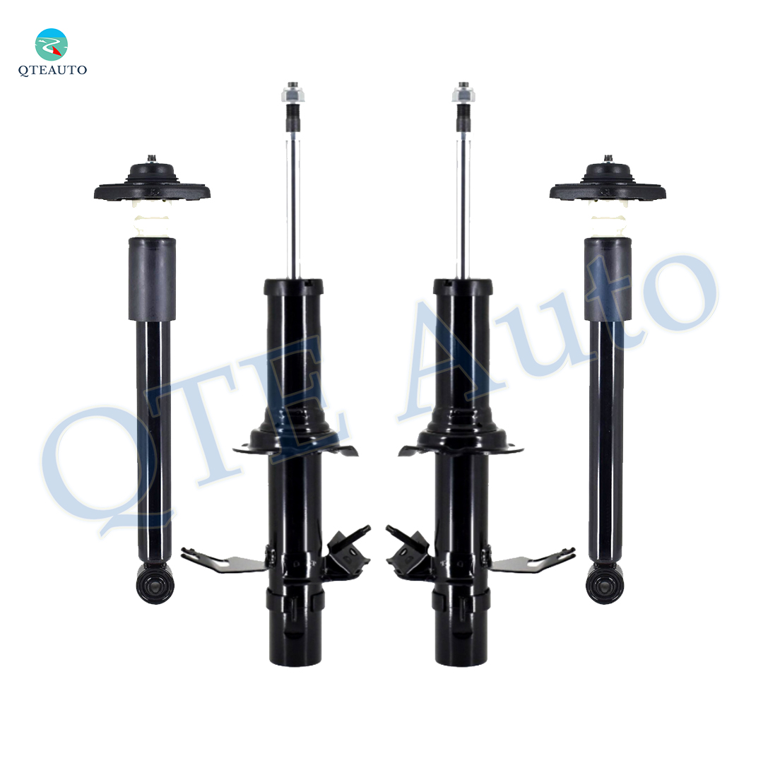Set 4 Front Suspension Strut-Rear Complete Shock Kit For 2009-2012