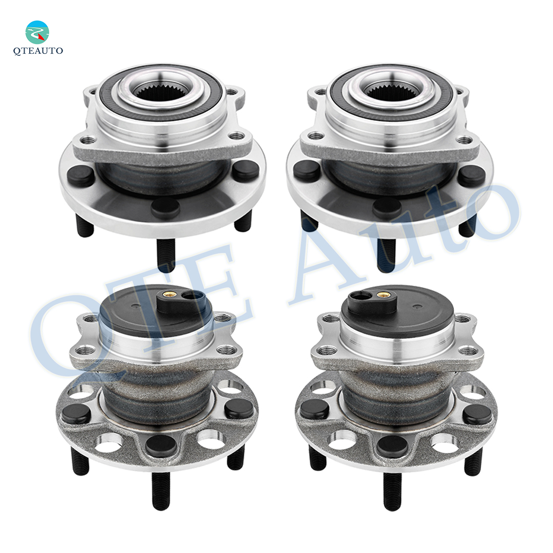 FWD Front & Rear Wheel Bearing & Hubs for 2014 2015 2016-2019 Nissan FWD Front & Rear Wheel Bearing & Hubs for 2014 2015 2016-2019 Nissan
