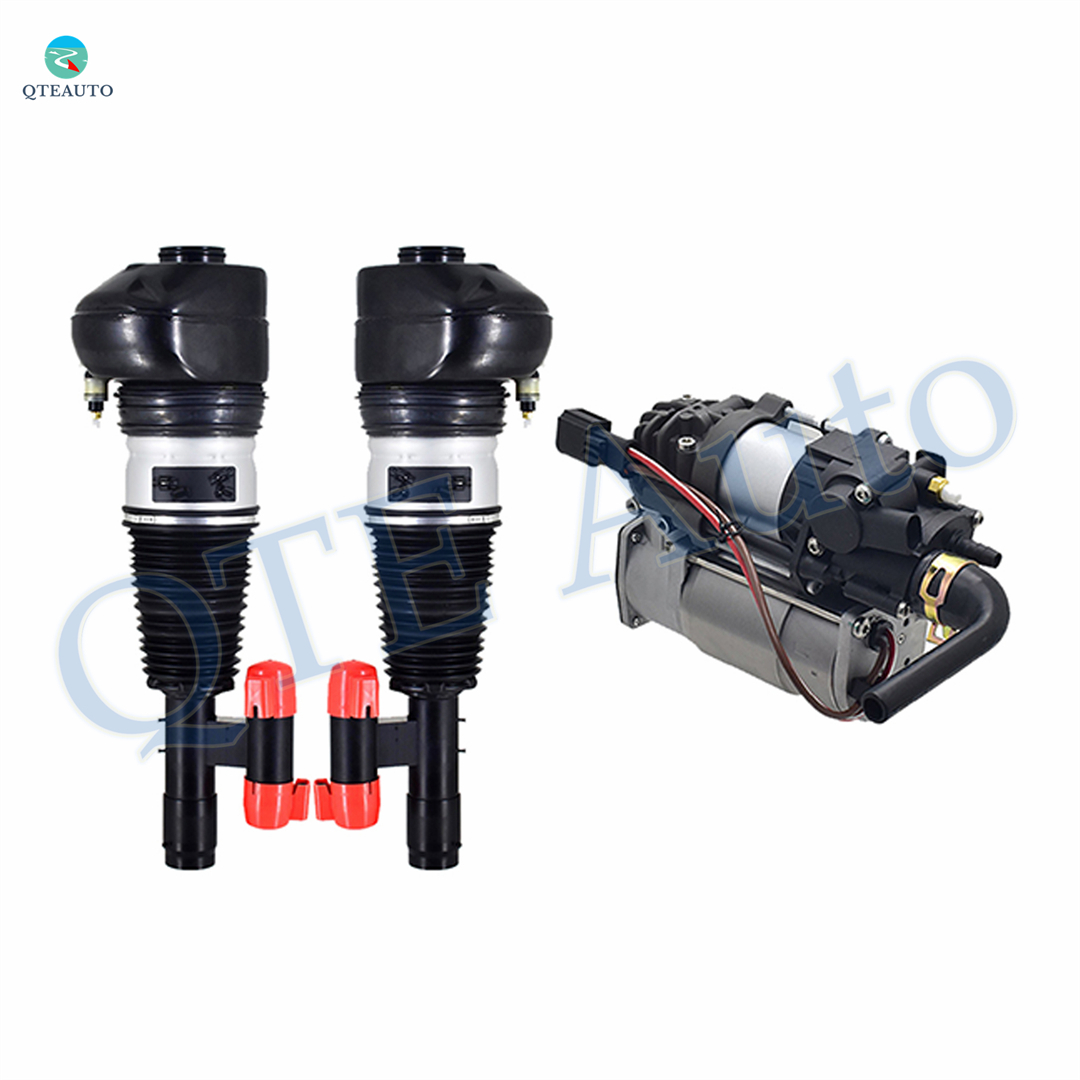 Set of 3 Air Suspension Compressor Pump-Front Air Airmatic