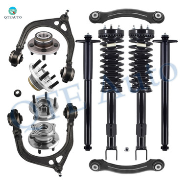 Set 12 Front Upper Control Arm Ball Joint-Rear Upper Forward Control ...