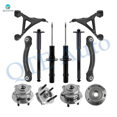 Set of 12 Front Lower Control Arm Ball Joint-Rear Upper Forward Control ...