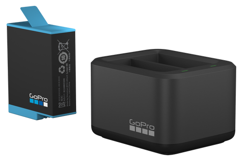 GoPro HERO10 & HERO9 Dual Battery Charger + Spare Battery