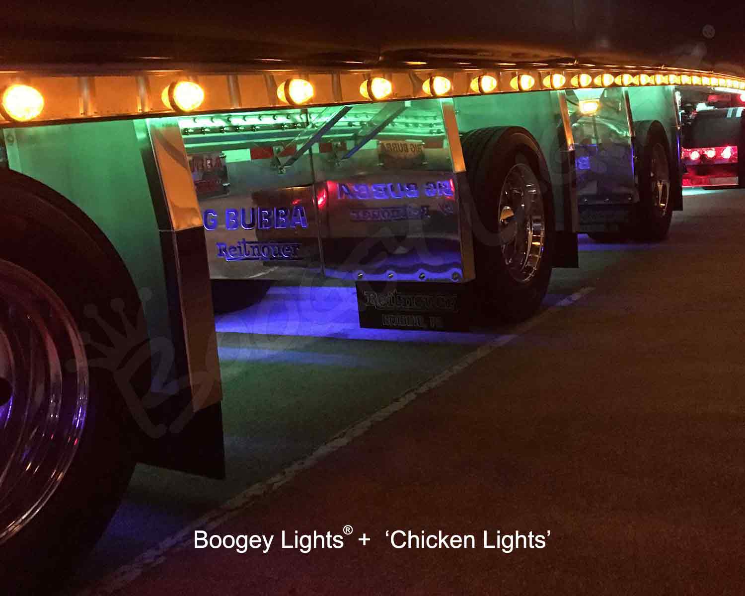 Difference Between Boogey Lights and Chicken Lights?