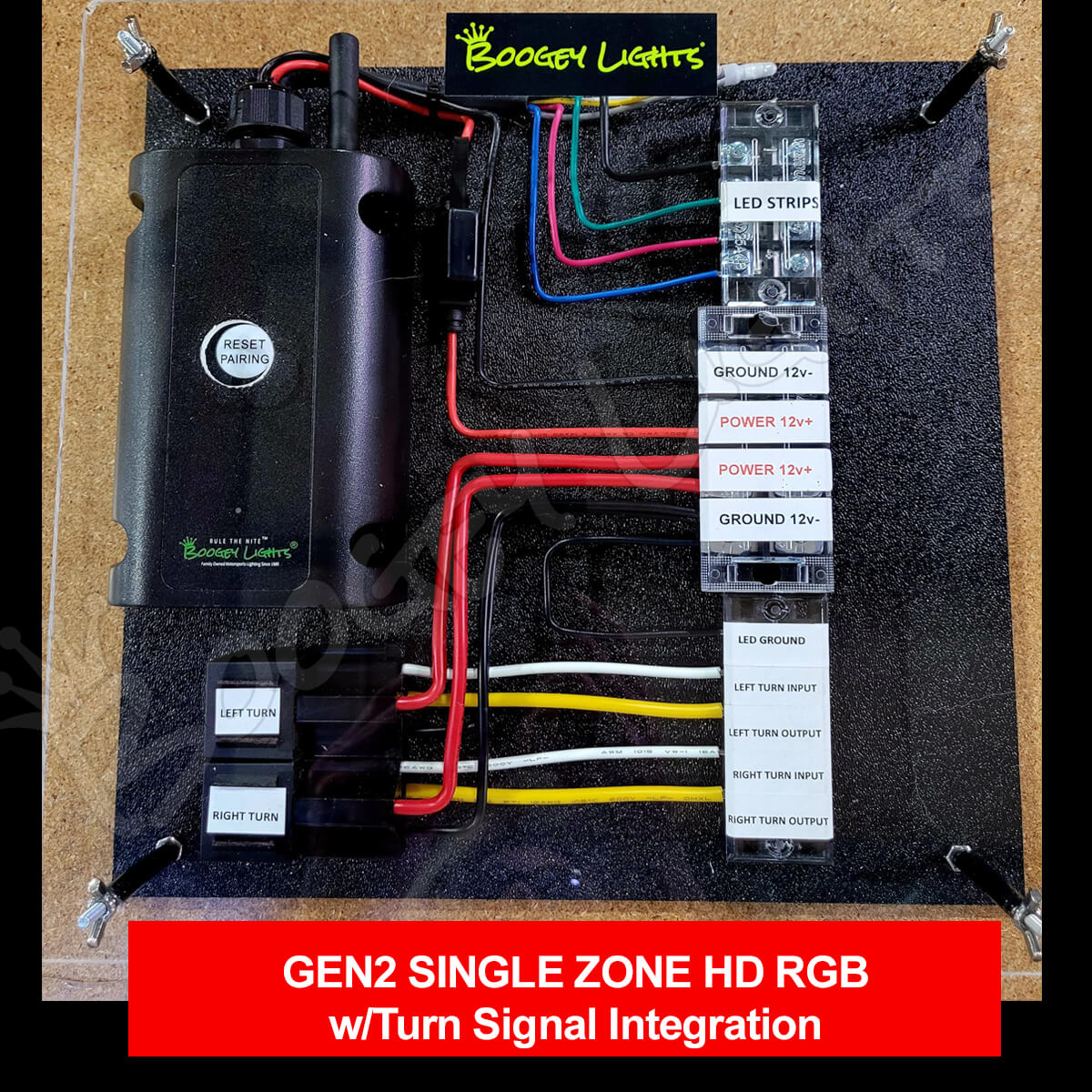 RGB Single Zone GEN2 with Turn Signal IntegrationControl Center