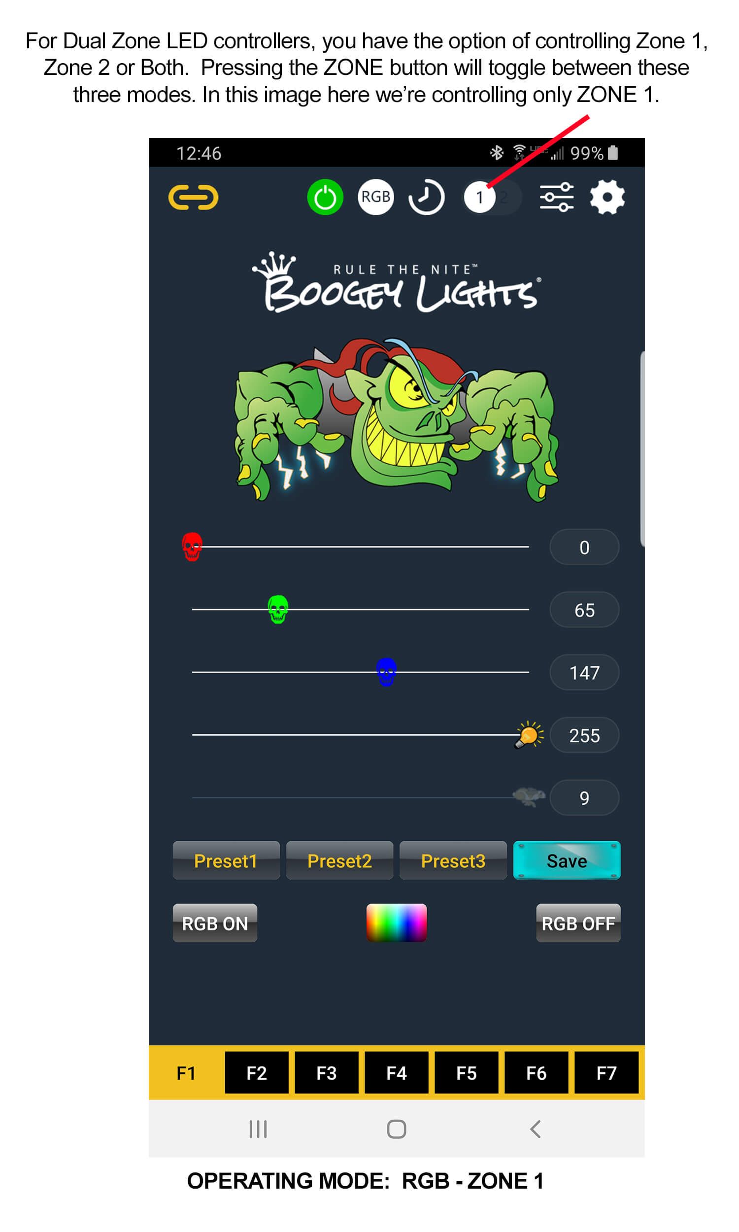 Boogey Lights GEN2 APP