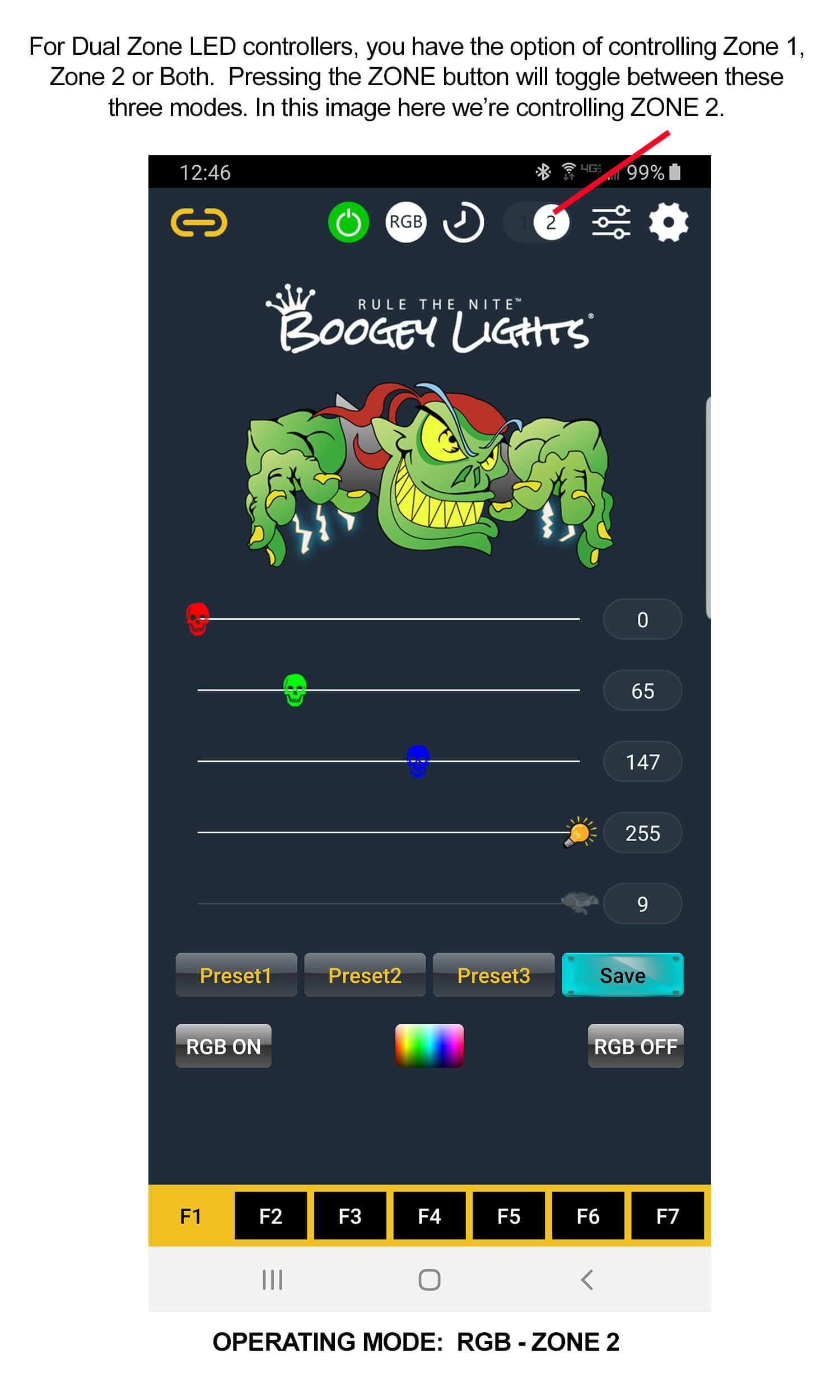 Boogey Lights GEN2 APP