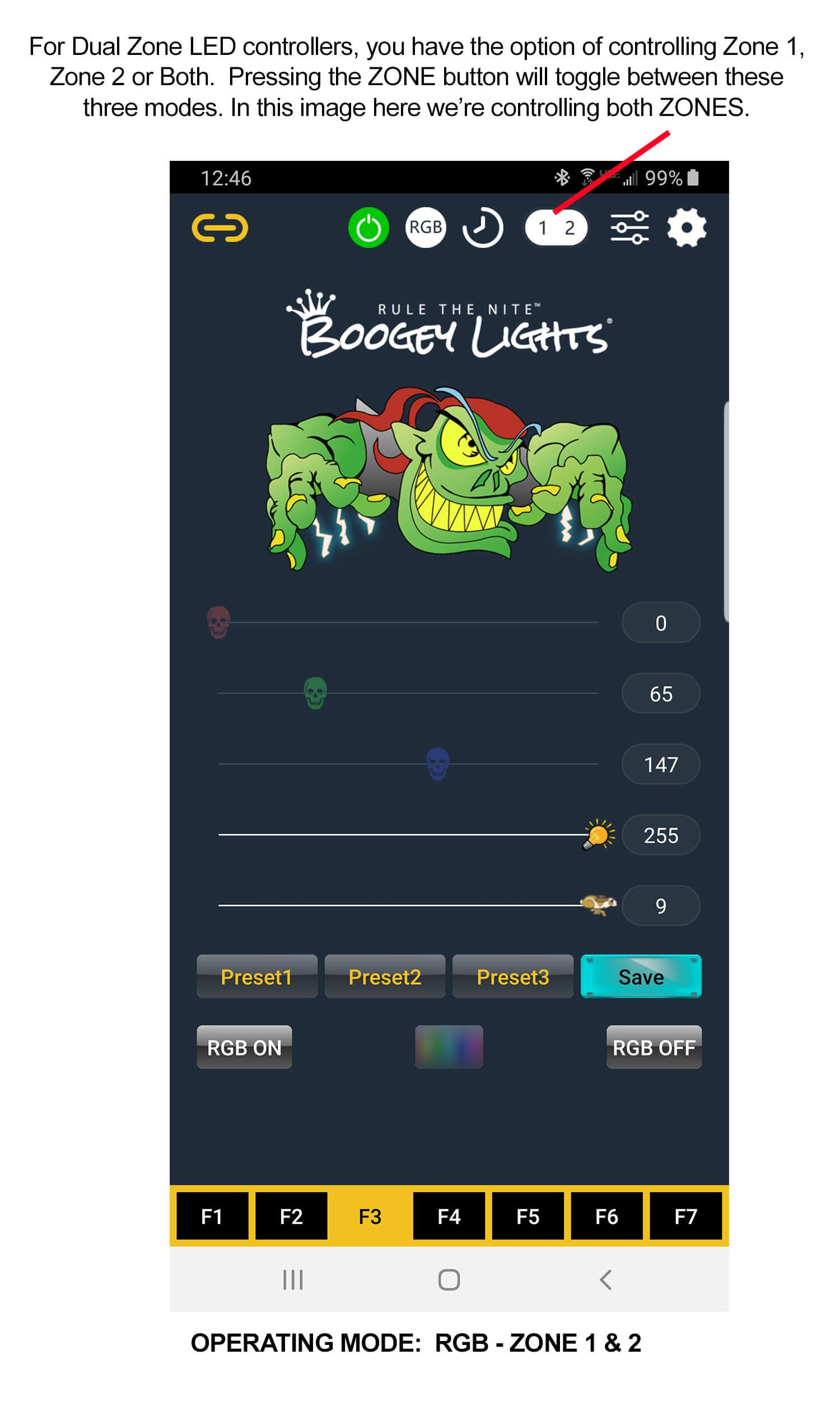 Boogey Lights GEN2 APP