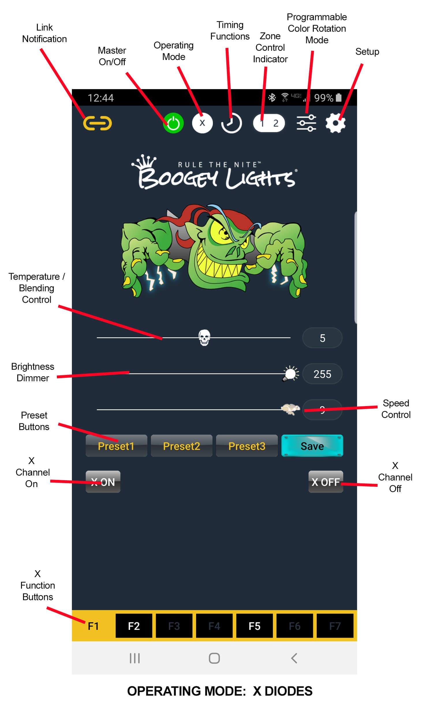 Boogey Lights GEN2 APP