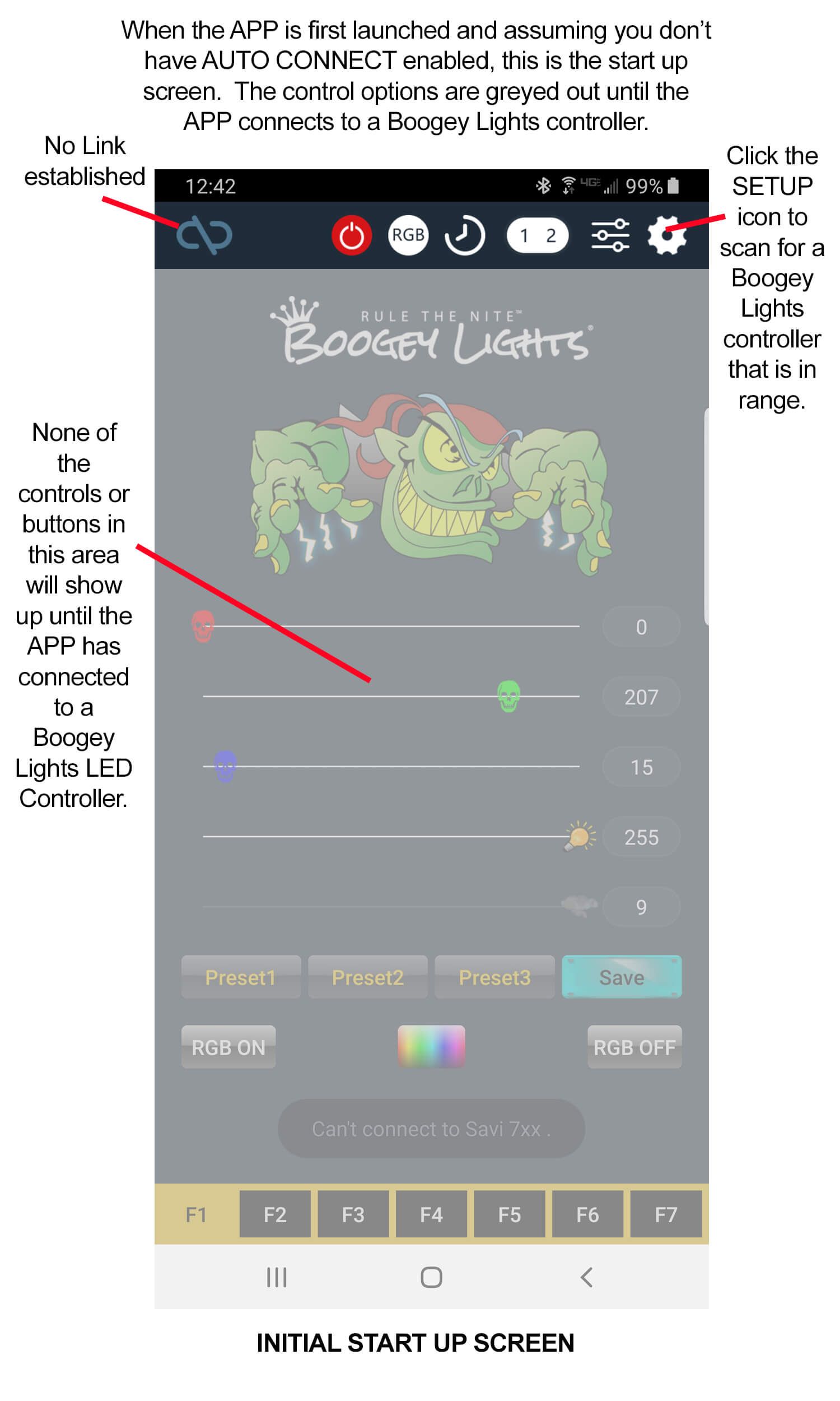 Boogey Lights GEN2 APP