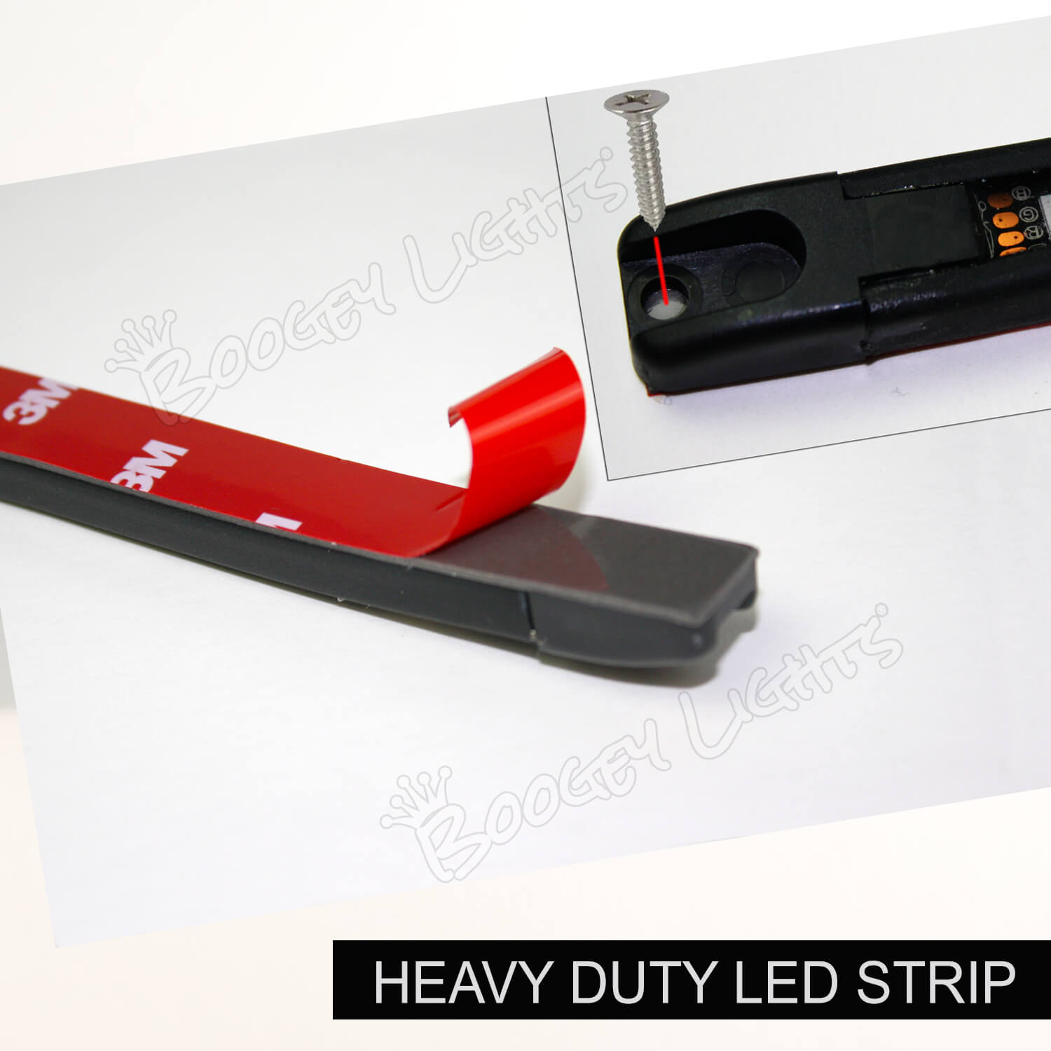 Buy Red White Blue Hi-Intensity LED Strip with 15' Power Lead