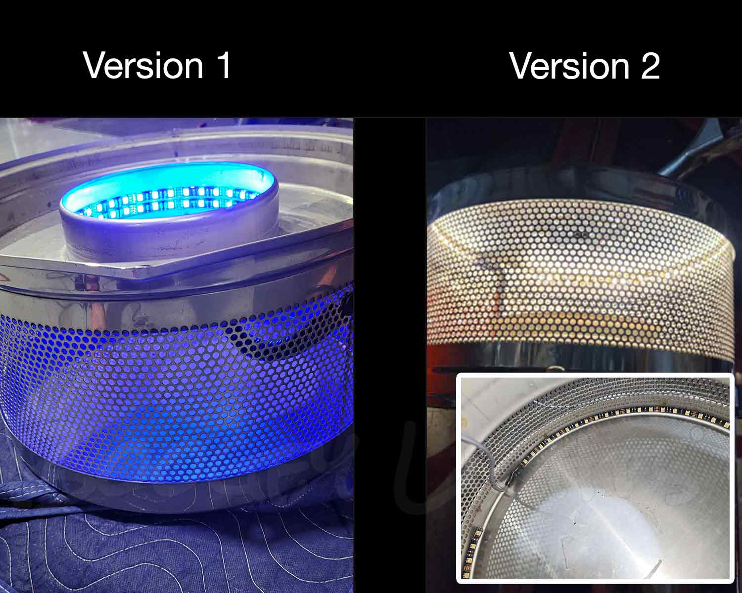 Boogey Lights Breather Lights Version 1 vs Version 2