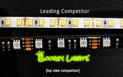 Boogey Lights Low Profile and Heavy Duty LED Light Strips