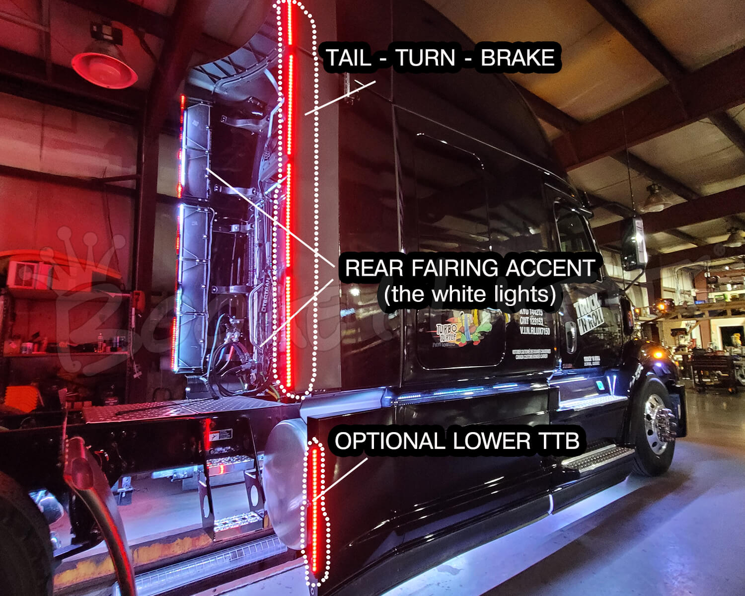 Boogey Lights Western Star 57x LED Light Kits