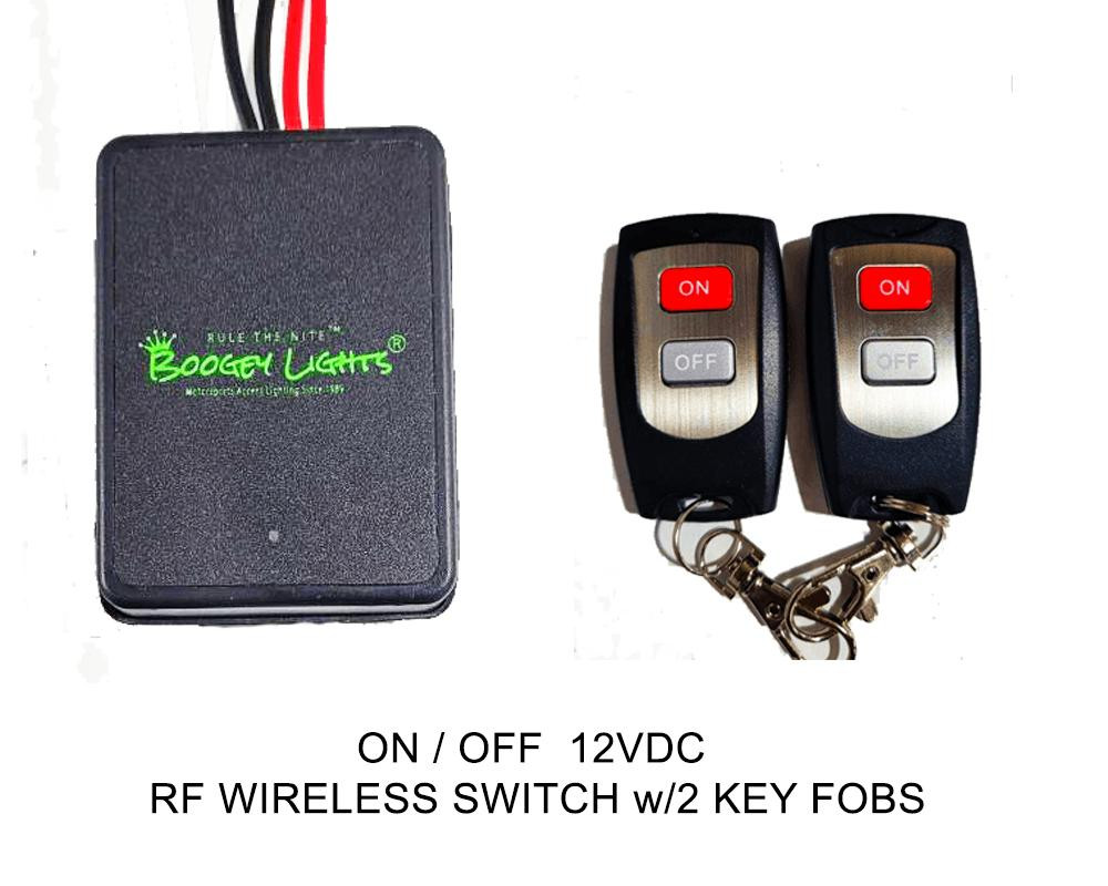 On/Off Wireless Remote Control at Boogey Lights