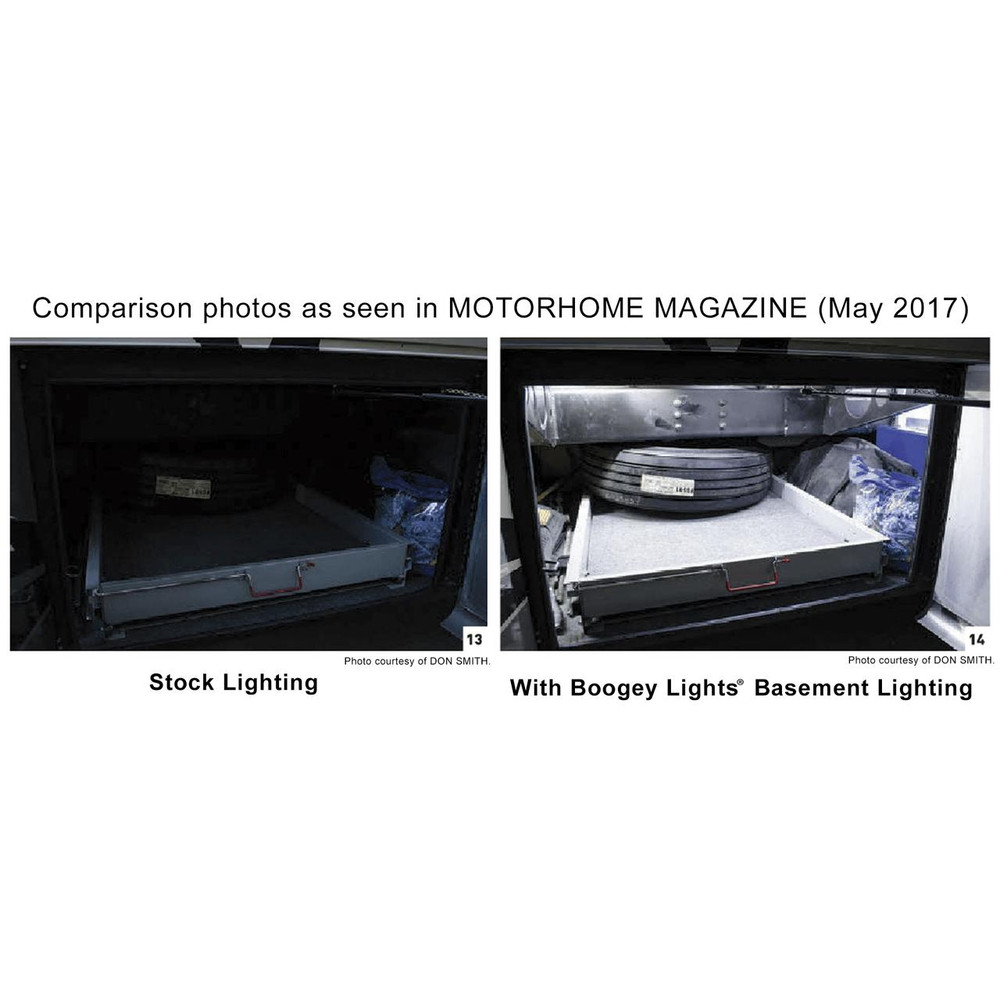 Motorhome & Trailer Basement Lighting