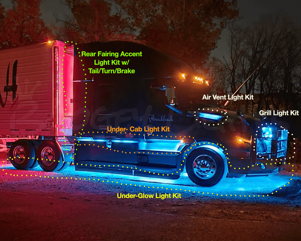 Cascadia cab lights Clearance
