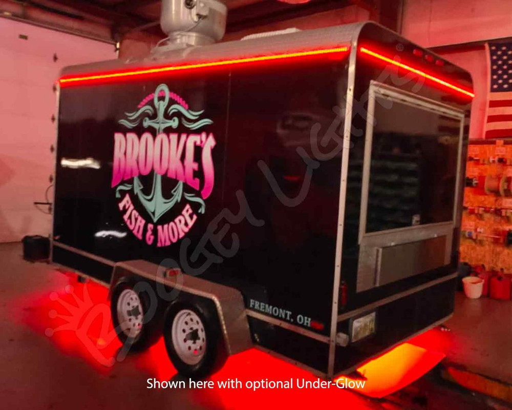 Food Trailer Roof Perimeter LED Light Kit