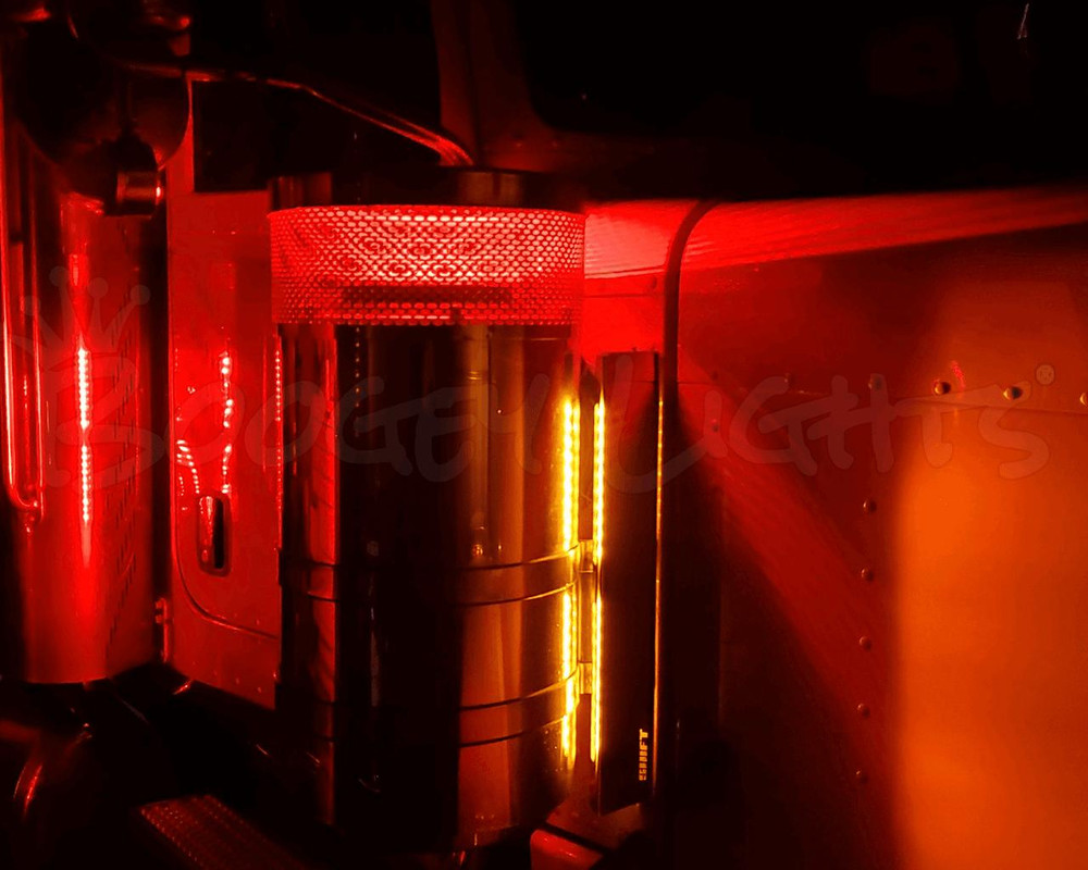 Peterbilt Air Cleaner Lights - Boogey Lights