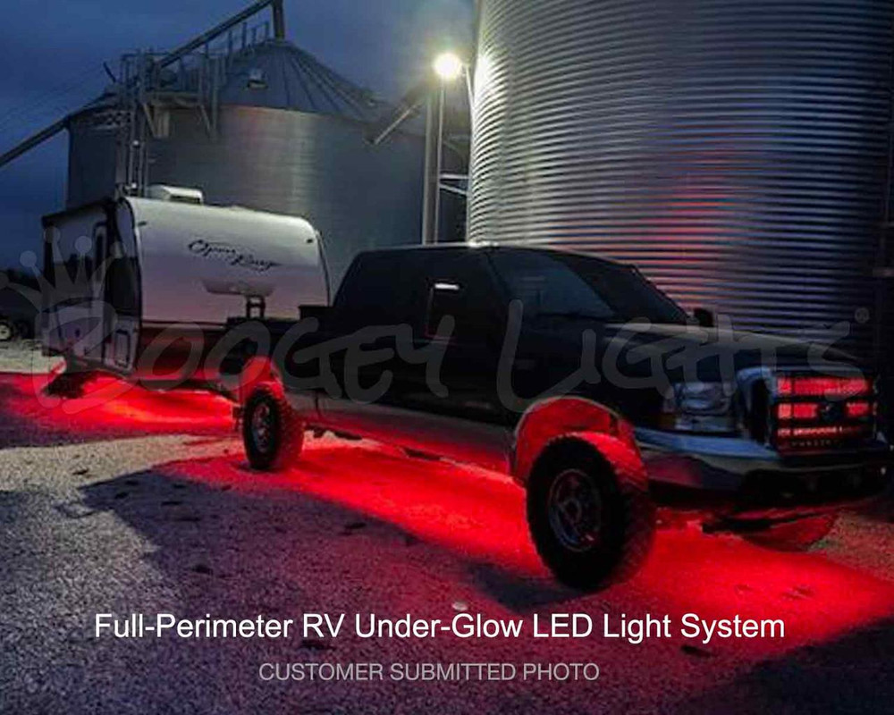 EASY ORDER! Full perimeter RV Under-Glow Light Kit