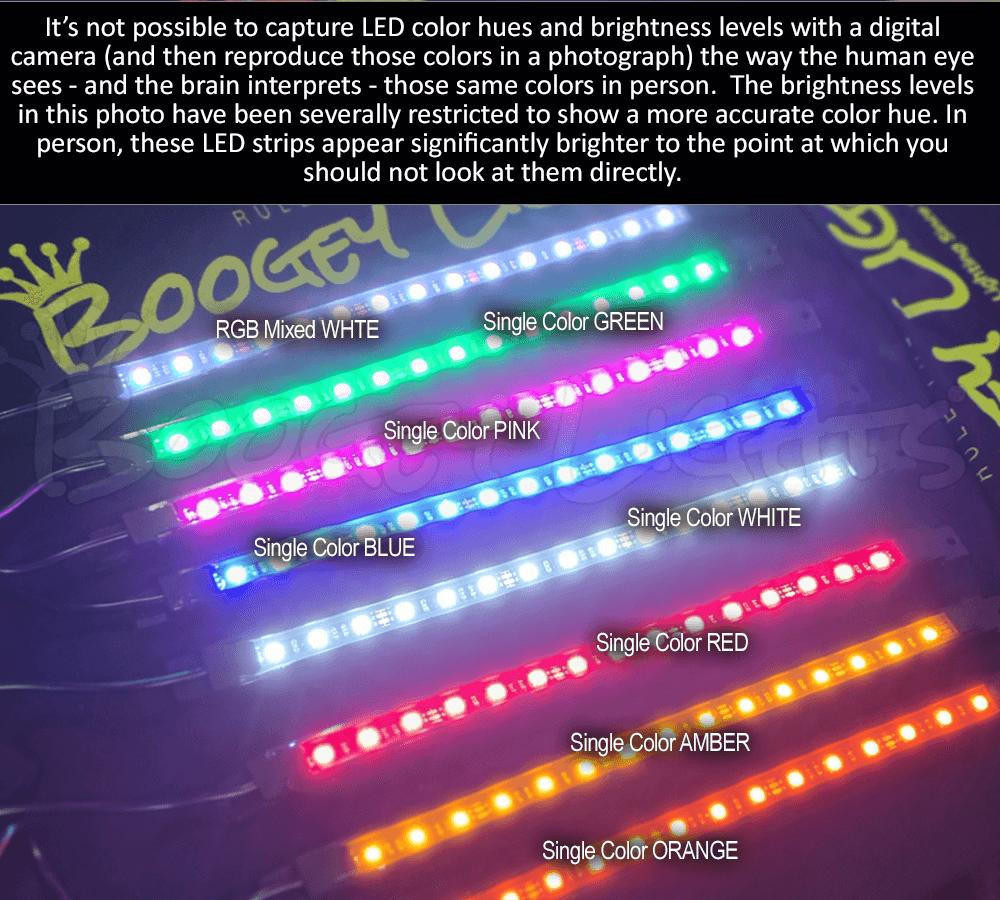IMPRESSION LIGHTS 10mm Led Surface Profile 1 Meter Long Straight Linear  Grey Aluminium Body with Led for Indoor Lighting -Pack of 5 