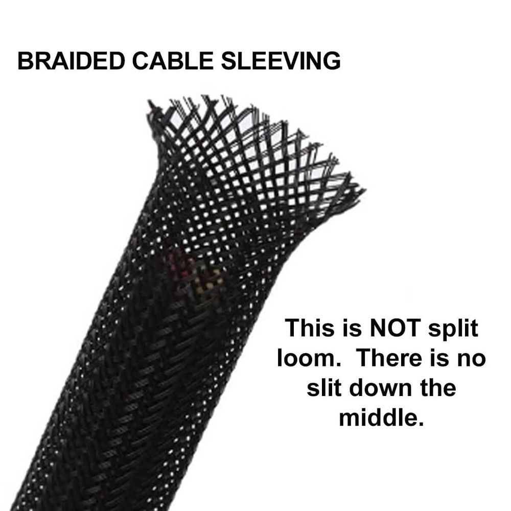 Braided Cable Sleeving - Boogey Lights