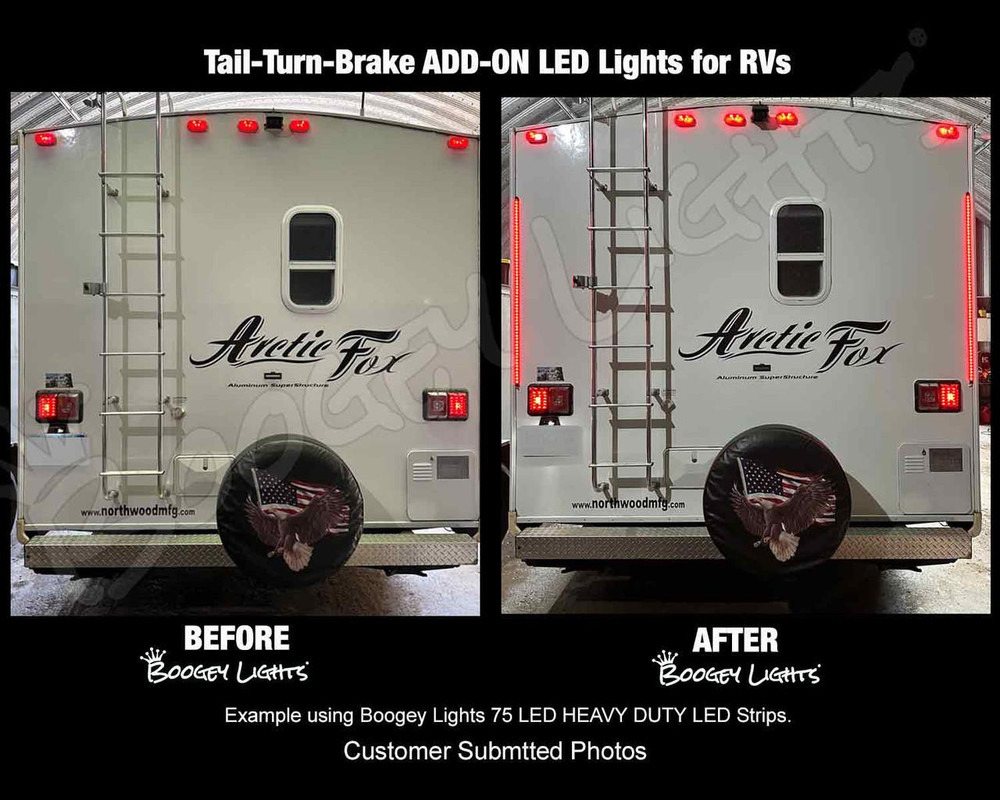 Tail-Turn-Brake light LED Add-On 